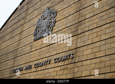 Northampton Crown County court jail Stock Photo