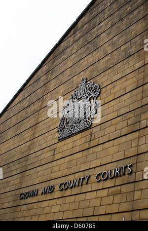 Northampton Crown County court jail Stock Photo