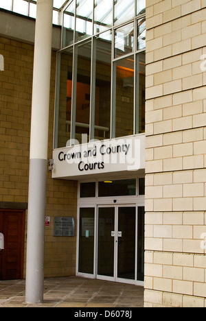 Northampton Crown County court jail Stock Photo