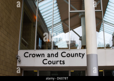 Northampton Crown County court jail Stock Photo