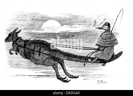 Nonsense Drolleries Edward Lear p35 Stock Photo