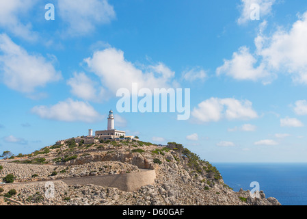 Formentor Lighthouse in Majorca Spain Stock Photo