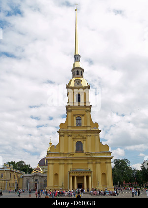 Saint Peter and Paul Cathedral,Saint Petersburg Stock Photo