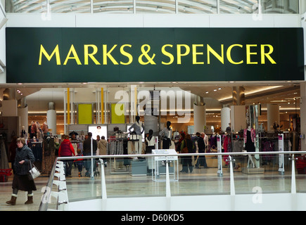 Marks & Spencer store in Cribbs Causeway near Bristol, UK Stock Photo