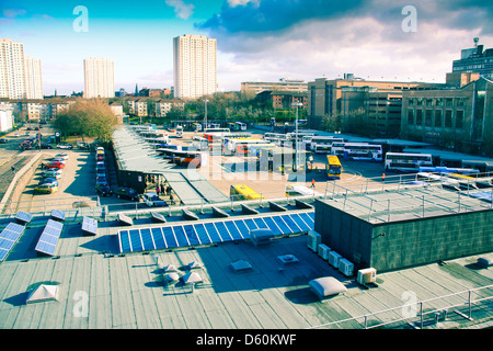 Buchanan Street Bus Station Glasgow Stock Photo