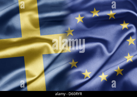 Sweden and EU Stock Photo
