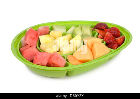 Fruit Platter, Store bought Stock Photo