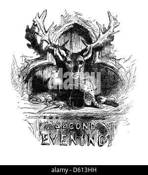 A festival of song: a series of evenings with the greatest poets of the English language (1876) Stock Photo