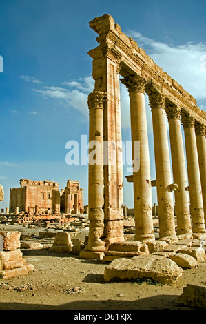 Temple of Bel 2 Cent Roman Palmyra Syria Museum Stock Photo