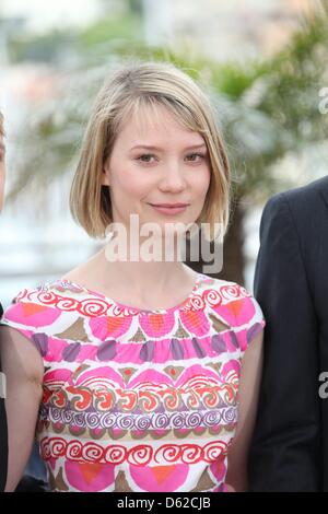 Mia Wasikowska 'Lawless' photocall during 65th Annual Cannes Film