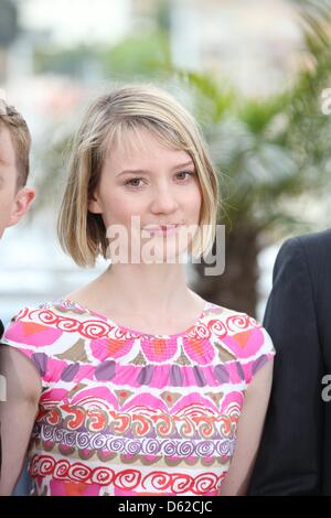 Mia Wasikowska 'Lawless' photocall during 65th Annual Cannes Film