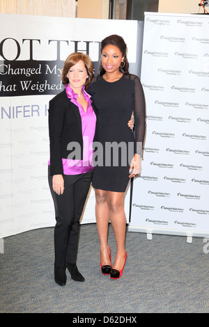 Jennifer Hudson arrives at her book signing ' I Got This' held at the Weight Watchers offices in NYC New York City, USA - Stock Photo