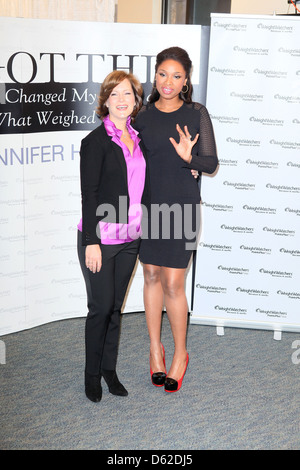 Jennifer Hudson arrives at her book signing for ' I Got This' held at the Weight Watchers offices in NYC New York City USA Stock Photo