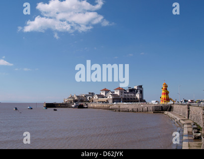 Knightstone Island, Weston-super-Mare, Somerset, UK 2013 Stock Photo