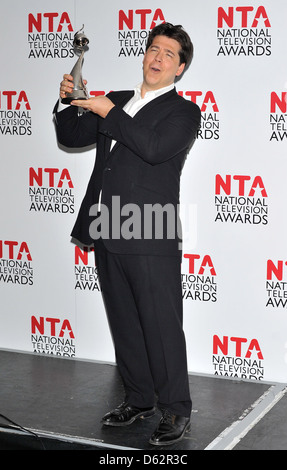 Michael McIntyre National Television Awards held at the O2 Arena - Press Room. London, England - 25.01.12 Stock Photo