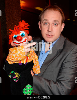 Tim Vine Celebrity guests appears on 'The Late Late Show' - Arrivals Dublin, Ireland - 06.01.12 Stock Photo