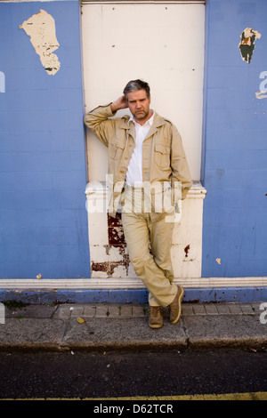 Singer songwriter Lloyd Cole, best known for his role as lead singer of Lloyd Cole and the Commotions from 1984 to 1989 Stock Photo