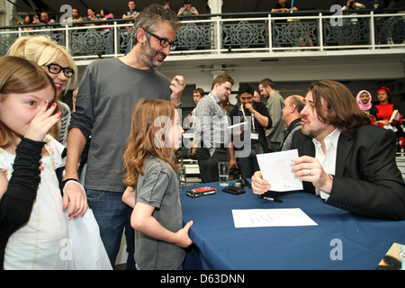 loveday dolly baddiel daughter david ross kapow jonathan convention centre comic con business alamy rm london