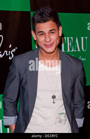 Bronson Pelletier 'Twilight' stars host party at Chateau Nightclub and Gardens at the Paris Hotel and Casi with a special Stock Photo