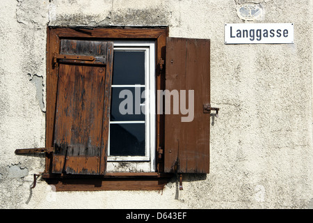 old window Stock Photo