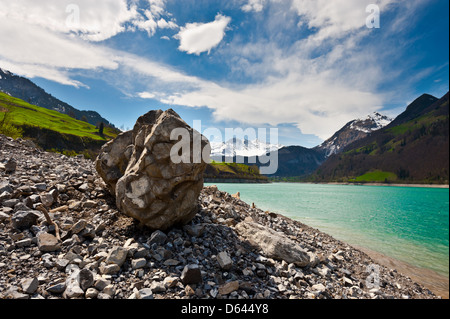 Lake Lungern Stock Photo