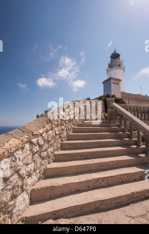 Faro de Formentor Mallorca Stock Photo