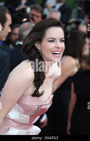 Canadian actress Emily Hampshire arrives for the screening of 'Mud' during the 65th Cannes Film Festival, in Cannes, France, 26 May 2012. The movie is presented in the Official Competition of the festival, which runs from 16 to 27 May. Photo: Hubert Boesl Stock Photo