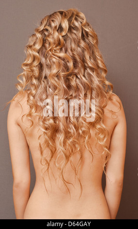 long hair Stock Photo