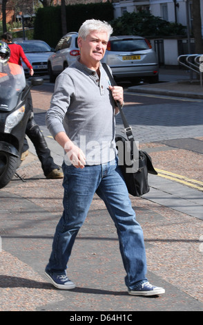 Phillip Schofield outside the ITV studios London, England Stock Photo