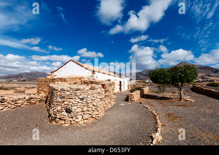 Old Farm, Fuerteventura, Canary Islands Stock Photo