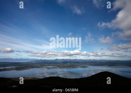 (dpa-file) - A file picture dated 02 December 2008  shows lake Yehuinm on the island group Tierra del Fuego, Argentina. Tierra del Fuego is seperated from the continent by the Strait of Magellan. Photo: Jan Woitas Stock Photo