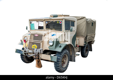 A cut out of Chevrolet C15 4x2 GS Military Pattern (CMP) truck used by Canadian & allied forces during WW2 Stock Photo