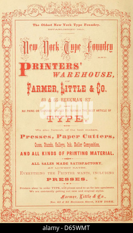 Vintage typography: type-setting work, rectifying the character ...