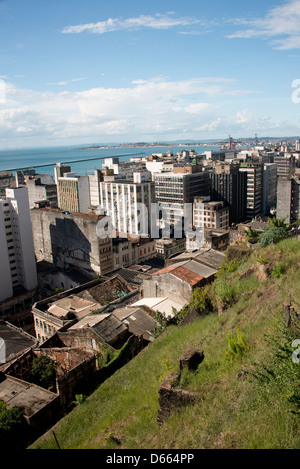 Brazil, state of Bahia. Salvador, the oldest city in Brazil. Pelourinho ...