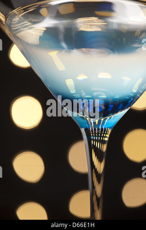 Cocktails on the disco dance floor Stock Photo