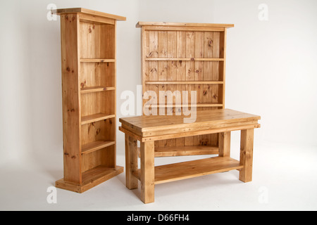 Hand crafted furniture Stock Photo