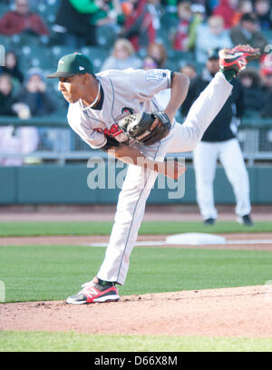 Los Angeles Dodgers right handed pitcher Justin Miller at photo day in  Glendale, AZ February 27,2010. UPI/Art Foxall Stock Photo - Alamy