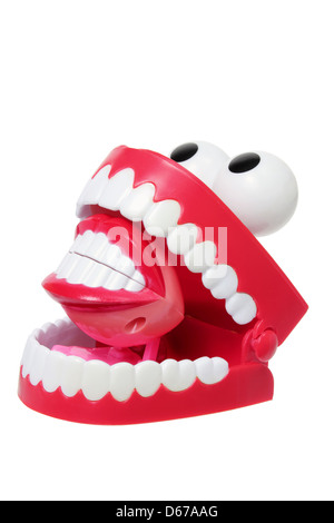 Chattering Teeth Toys Stock Photo