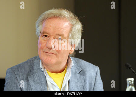 Neil Selkirk (The Estate of Diane Arbus, New York), speaks at the press conference for the Diane Arbus exhibition at Martin-Gropius-Bau in Berlin, Germany, 21 June 2012. The works of the US photographer will be on show from 22 June until 23 September 2012 in Berlin. Photo: Matthias Balk Stock Photo