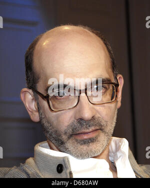 FILE - A file photo dated 10 June 2008 shows Berlin writer and journalist Maxim Biller in Berlin, Germany. Maxim Biller received the Wuerth literary prize on 01 July 2012 for his text 'Liebe auf israelisch' ('Israeli Love'). The prize in endowed with 7,500 euros. Photo: Karlheinz Schindler Stock Photo