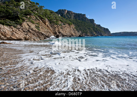 Cala Egos. Andratx. Mallorca Island. Spain Stock Photo