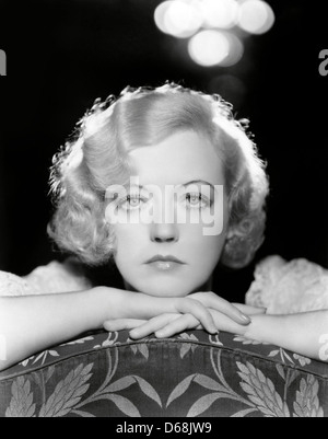 MARION DAVIES (1897-1961) US film actress and producer about 1935 Stock Photo