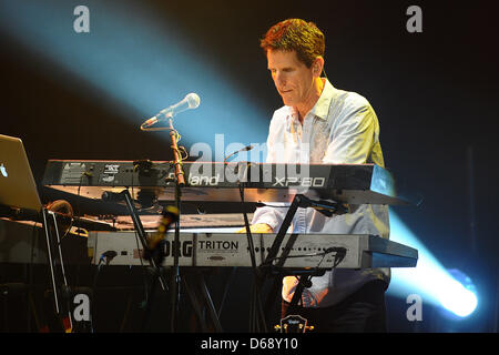 Keyboarder Tom Brooks performs during a The Alan Parsons Live Project concert at Colosseum Theater in Essen, Germany, 20 July 2012. Photo: Revierfoto Stock Photo