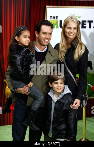 Mark-Paul Gosselaar with his son Michael and daughter Ava 22nd Annual