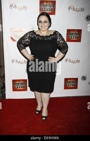 Nikki Blonsky Opening night of the Broadway production of 'Bonnie and Clyde' at the Gerald Schoenfeld TheatreArrivals. New Stock Photo
