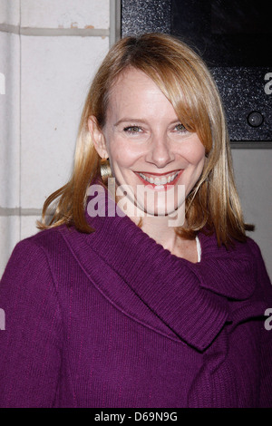 Amy Ryan Opening night of the Manhattan Theatre Club production of 'Venus In Fur' at the Samuel J. Friedman Theatre - Arrivals. Stock Photo