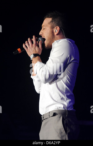 Matt Cardle, performing at 'The X Factor - Live Tour' held at the ...