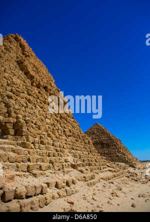 Royal Pyramids Of Napata, Nuri, Sudan Stock Photo