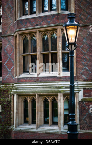 Atmospheric house and lantern Lincoln's Inn, London, UK Stock Photo