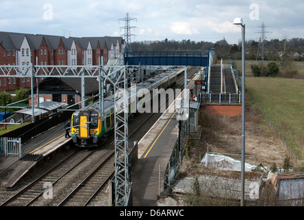 Tile Hill railway station, Coventry, UK Stock Photo